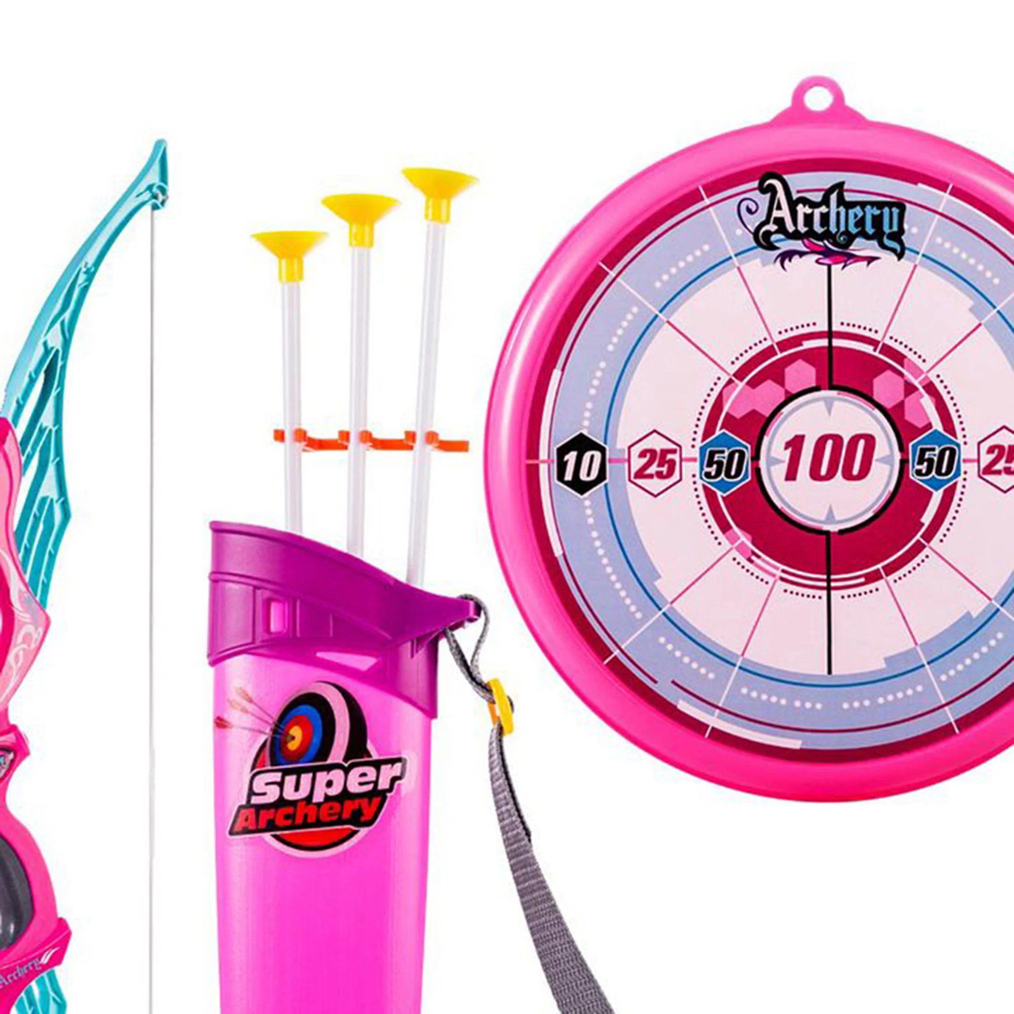 Archery Action and Fun Starter Set Pink - Image 3