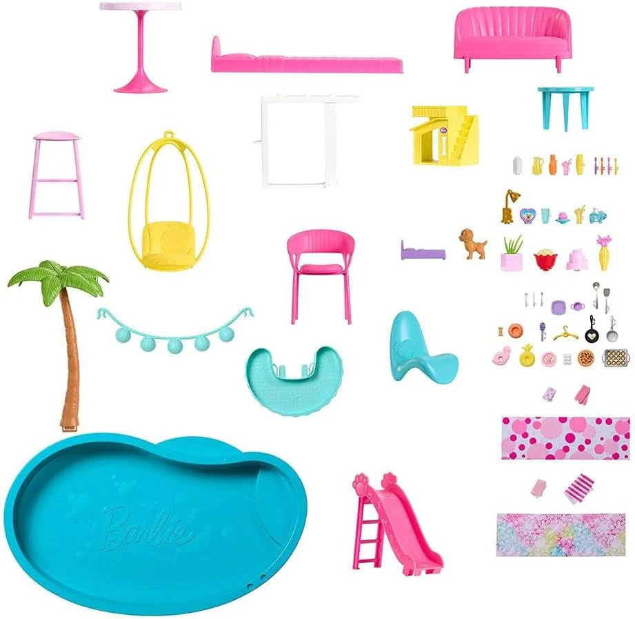 Barbie Dreamhouse Pooly Party Playset 2023 - Image 5