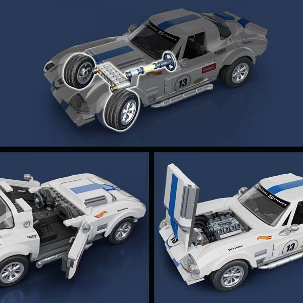 Brick Shop Hot Wheels Corvette Grand Sport - Image 8
