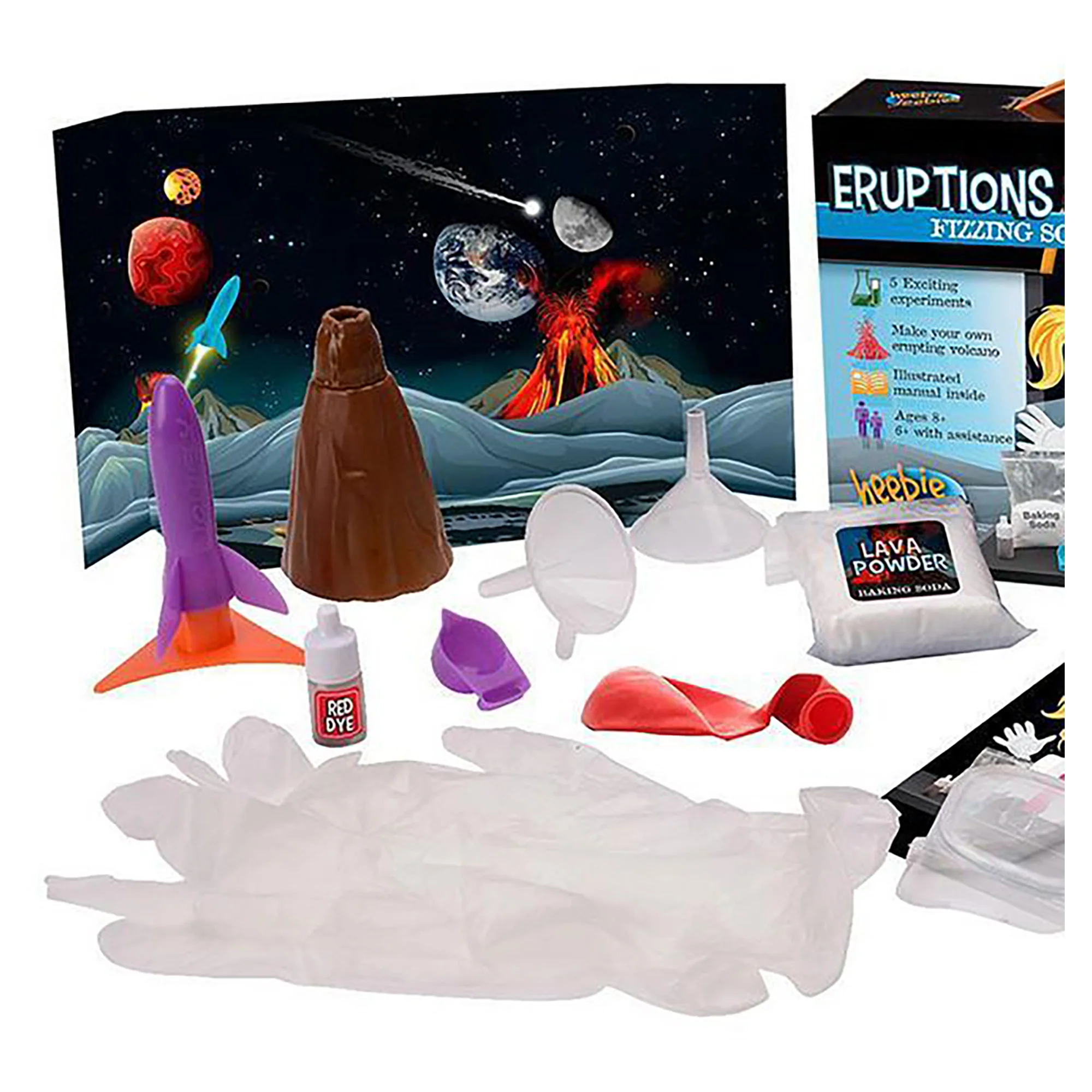 Heebie Jeebies Eruptions and Explosions Science Kit - Image 3