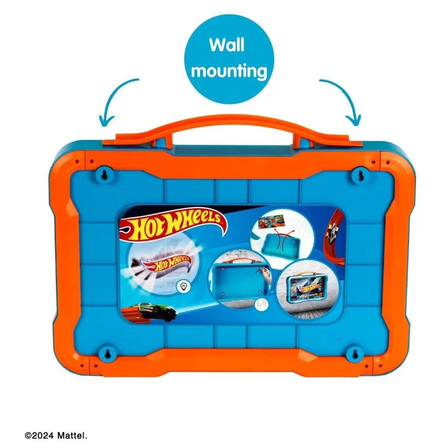 Hot Wheels Collection Carry Case for 54 Cars with Illuminated Logo - Image 3