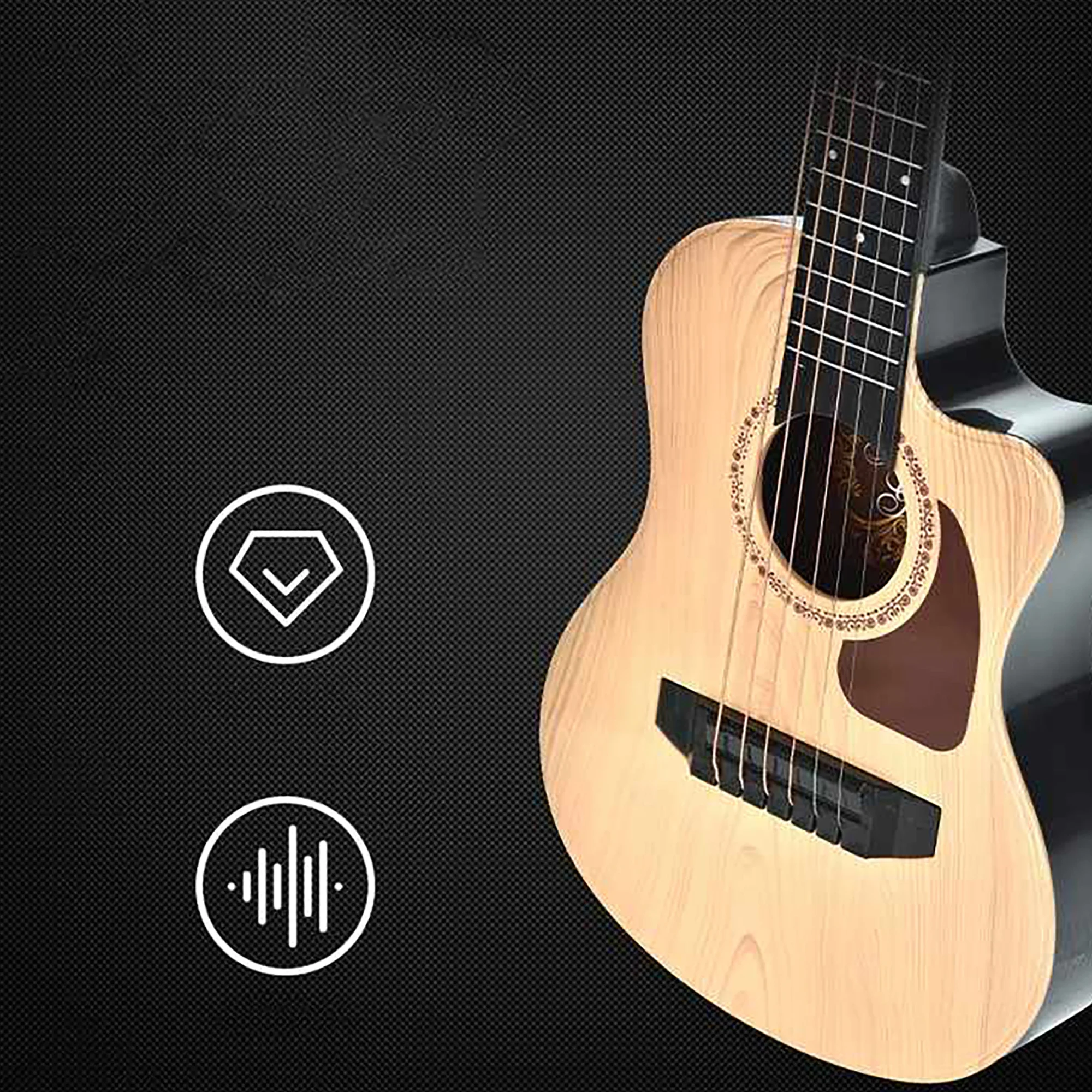 Shibo Toys Ready to Rock 6 String Guitar - Image 4